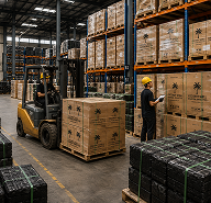 Warehouse and storage area
